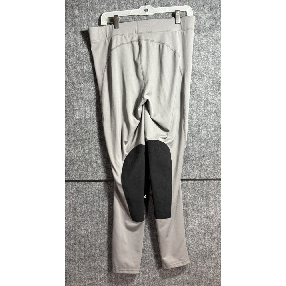 Kerrits Full Seat Riding Tights Womens XL Gray Equestrian Breeches Stretch - Picture 3 of 9